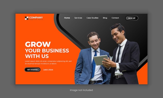 Website template preview